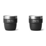 Yeti Rambler 4 oz. Stackable Espresso Cups - 2 Pack - Black