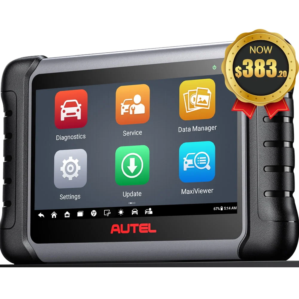 38ee893e019292acc2221d0c94d58d34b23bb3f2cce47509ea3f57dbc8c4eb99.webp Autel Scanner Maxicom MK808S Car Diagnostic Scan Tool Bi - Directional All Systems Diagnosis 28+ Services Active Test - Image 1