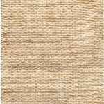 2'6"x12' Runner Hand Woven Hailey Jute Rug Natural - nuLOOM