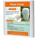 144 in. H x 108 in. W Plant Cover Warm Worth Frost Blanket for Season Extension and Frost Protection with 0.95 oz.
