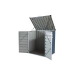 Build-Well 7838386 5 x 3 ft. Metal Horizontal Storage Shed Without Floor Kit