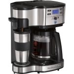 Hamilton Beach Brands 49980Z 2-Way Brewer Coffeemaker - Black/Stainless Steel