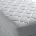 Lands' End 400 Thread Count Supima Cotton Mattress Pad, White, Queen