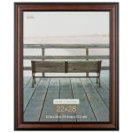 Studio Decor 22" x 28" Brown & Black Frame, Home Collection - Each