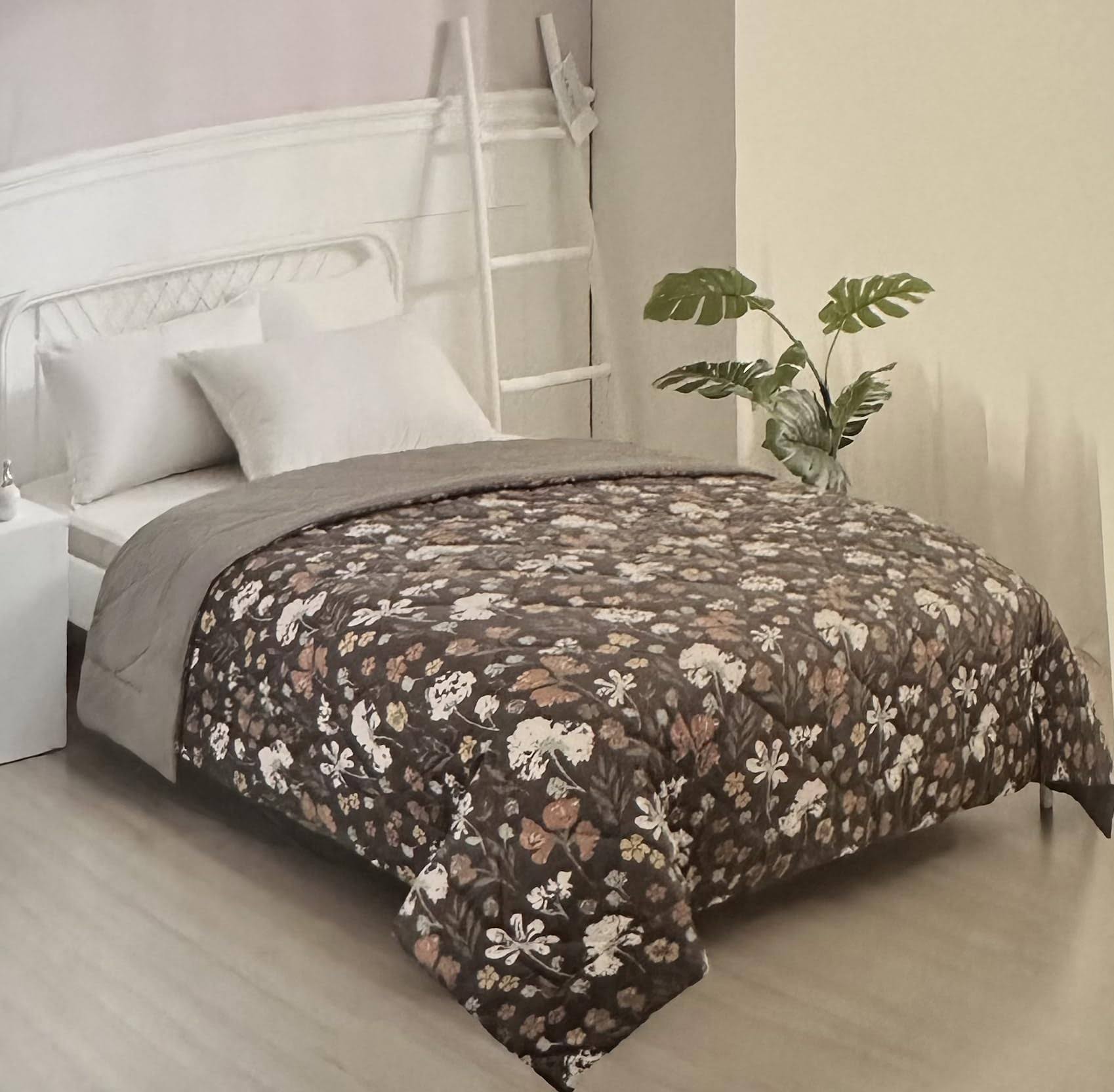 39c66c85bafb2f29230fbeae58254799178ec0cacb02bbf6c2270f1cdf2f2b02.jpg Berkshire Life Reversible Down Alternative Blanket, 1590116, Multicolor Grey, Queen (U.S. Standard) - Image 1