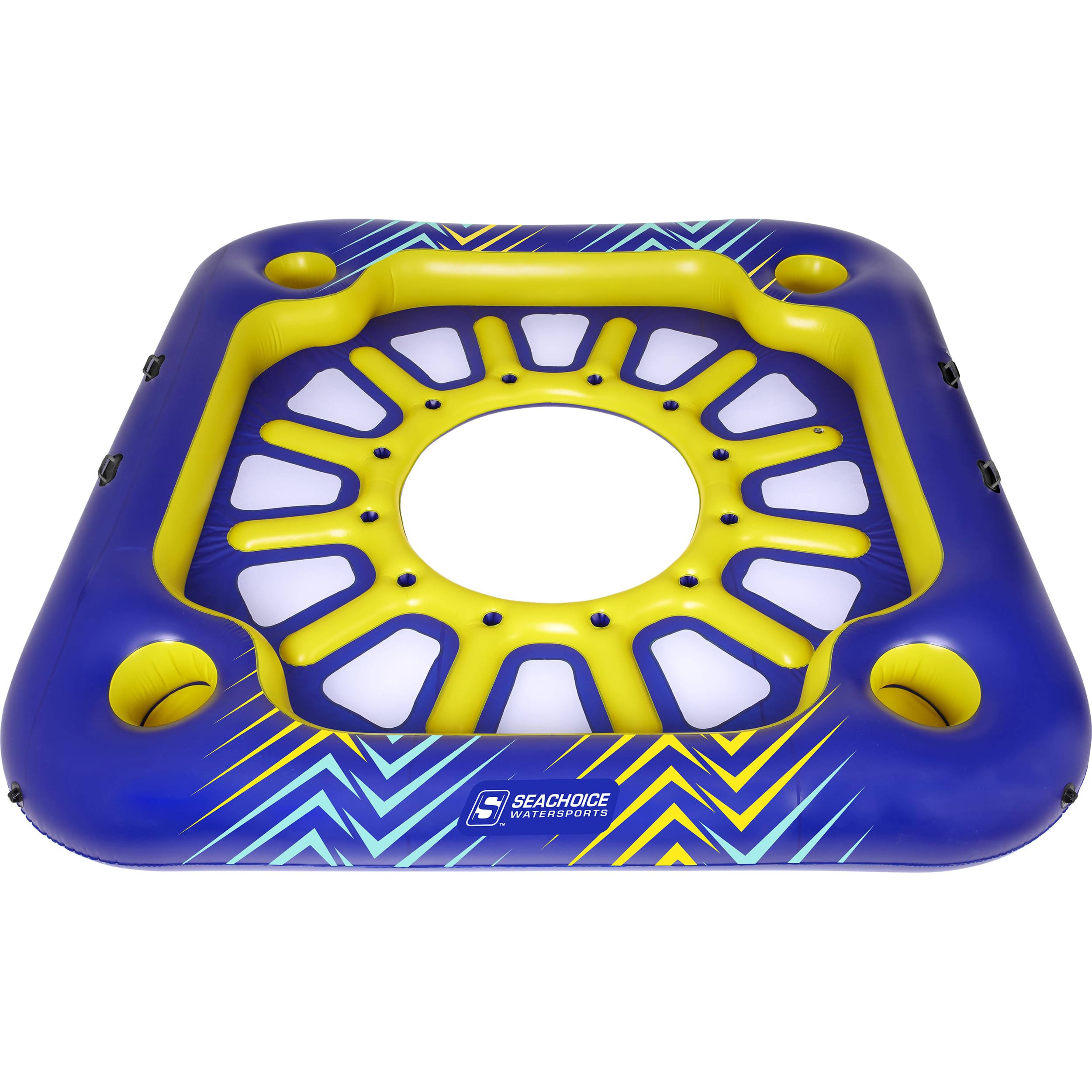3a039f4d49937ef780b6c52c1215f519268b04ef52bfea624c2d8a07fe5b013e.jpg Seachoice 86841 12 Person Inflatable Raft - Image 1