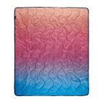 Ozark Trail 9404523GRD-WM Packable Blanket, 70" x 60" in Gradient Design with Stuff Sack for Camping Traveling Picnics