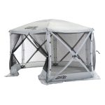 Quick-Set Escape Portable Camping Outdoor Gazebo Canopy Shelter Gray