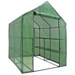 Zeny - 57" x 57" x 77" - 3-Tier 8 Shelves - Portable Mini Walk-In Greenhouse