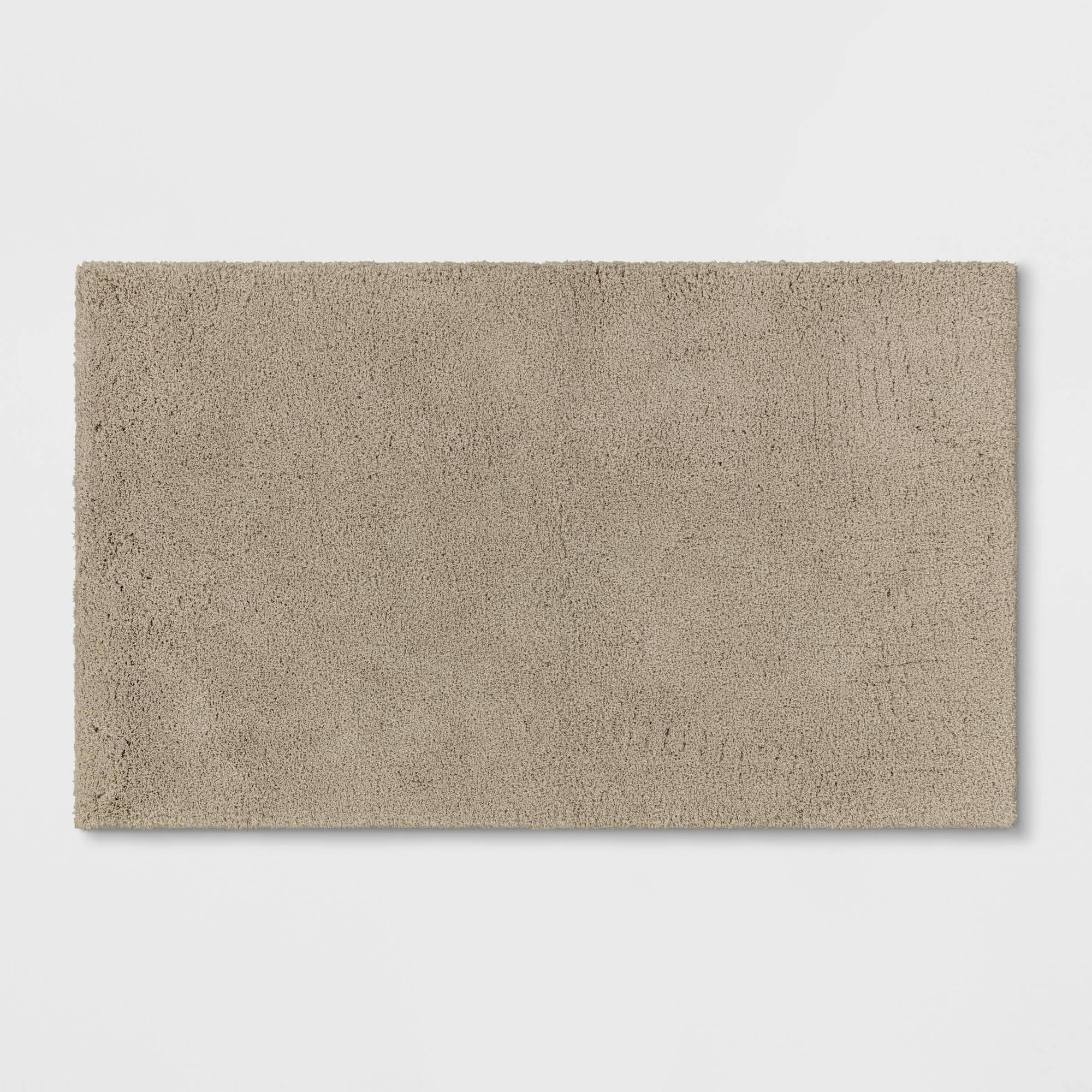3a873e79e693e5b68621557419cf49b988c859c9cf97090ab1c7090512dec954.jpg 24"x40" Bath Rug Taupe - Threshold Signature - Image 1