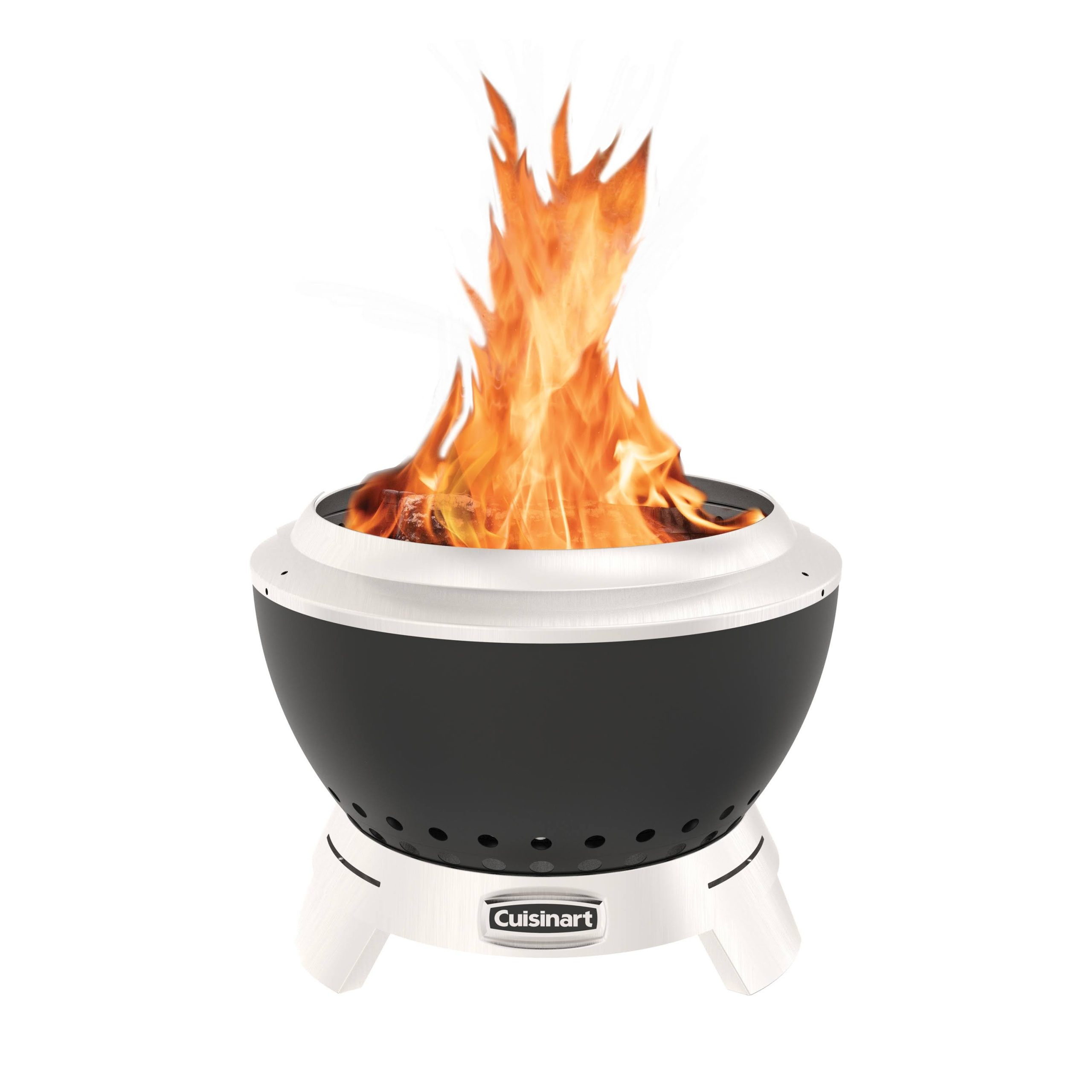 3a9ecf7116535b150ab5e79da6b4aebc29d9d6cc607a1a9be6b36b4aefd188cb.jpg Cuisinart - 19.5" Cleanburn Smokeless Fire Pit - Black - Image 1