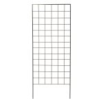 American GardenWorks Stnmb Steel Garden Trellis, Black, 64" H