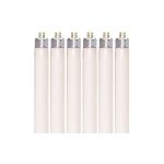 (Pack of 6) F8T5/WW - T5 Fluorescent 3000K Warm White - 8 Watt - 12" Super Long Life Light Bulbs
