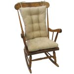 Gripper Twillo Jumbo Rocking Chair Cushion Set - Stone