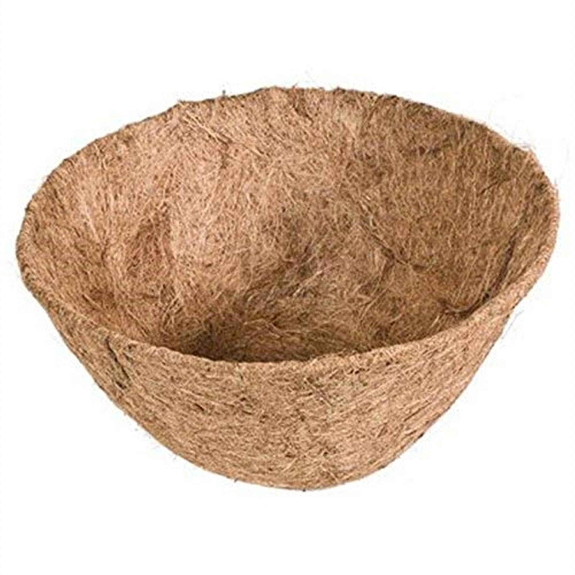 3aed8e3ee744c8281d0afd2135bc4551fb552bc09693158b40df41daf5b07457.jpg Living Accents Round Coco Fiber Basket Liner, 14" - Image 1