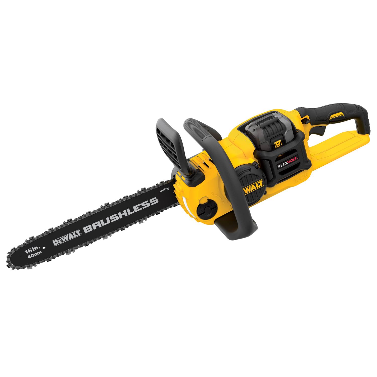 3b19643375f75c97651a767aab85fb57c2381c23685c6e805d3422bda7e00e42.jpg DeWalt FLEXVOLT 60V Max Brushless Chainsaw Kit 16inch - DCCS670T1 - Image 1