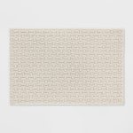 1'8"x2'6" Solid Washable Accent Rug Tan - Made by Design