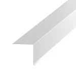 Amerimax C3 White Galvanized Steel Drip Edge Flashing, 28 Gauge, 1.5 in. x 1.5 in. x 10 ft.