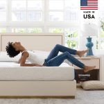 Ego Blue 8 inch Cooling Gel Memory Foam Mattress. Twin Mattress in a Box. Medium