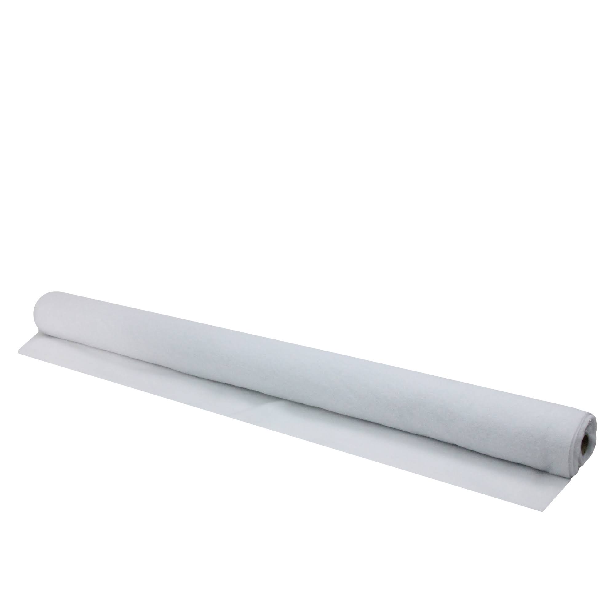 3b713b0773ae7ef43a27103081c7ee245b4a28b28d9704c4596b915d8eb69357.jpg 8' x 3' White Artificial Winter Powder Snow Christmas Blanket - Image 1