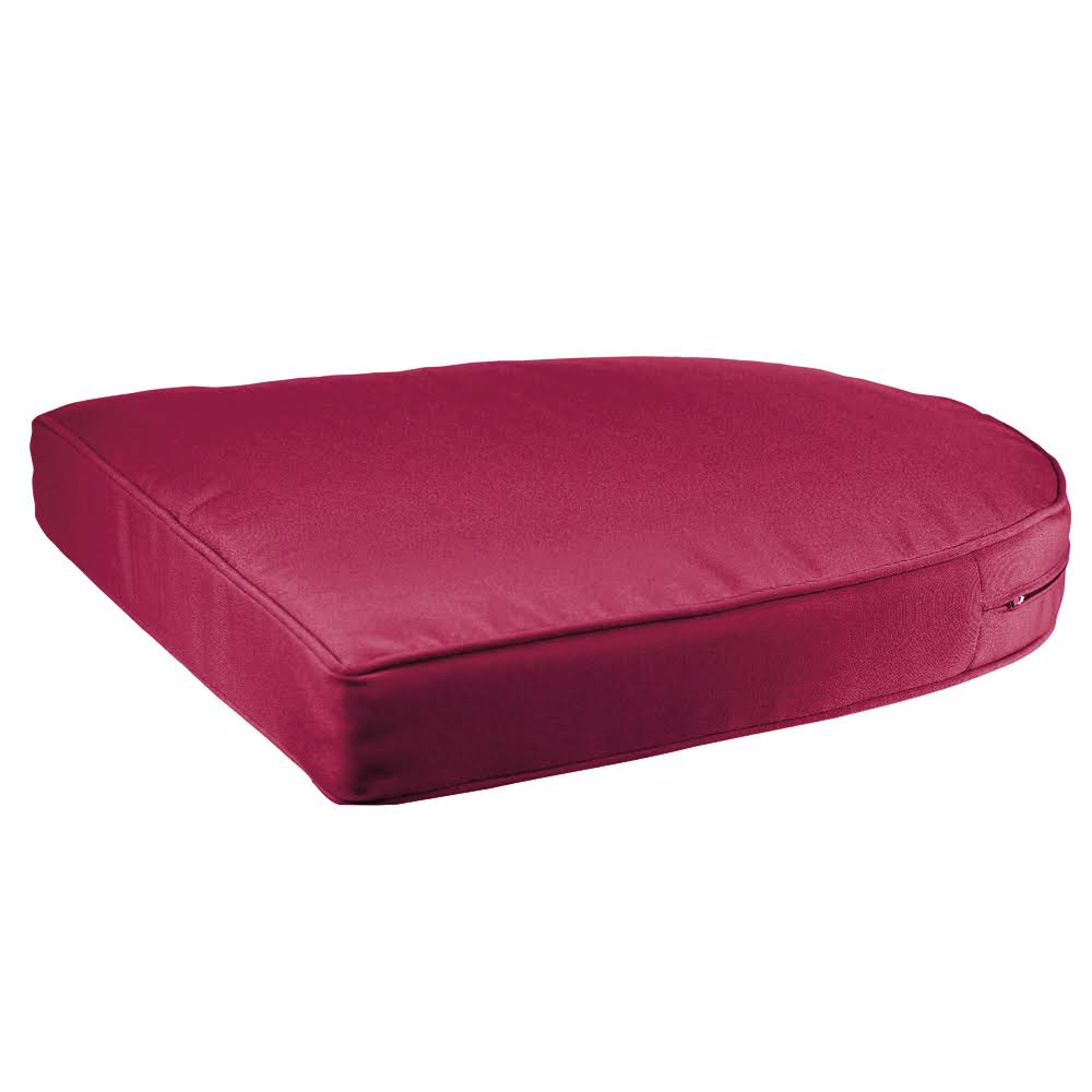 3b79a8ff279d69901478fd09dfd32ddab5424de0c45bcadea27bbb9ee5c30810.jpg Jeco Fs030-cs Red Single Chair Cushion - Image 1