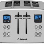 Cuisinart 4-Slice Compact Metal Toaster Cpt-435, Silver