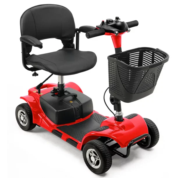3bab3acefa51c906295ea8057e0372f6571b8da24a74d08d6fb79534886be962.webp UltraLite Mobility 4-Wheel Scooter. Portable & Lightweight. 14-Mile Range. Model A898 - Image 1