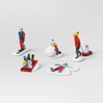 5pc Snow Activities Christmas Figurine Set - Wondershop