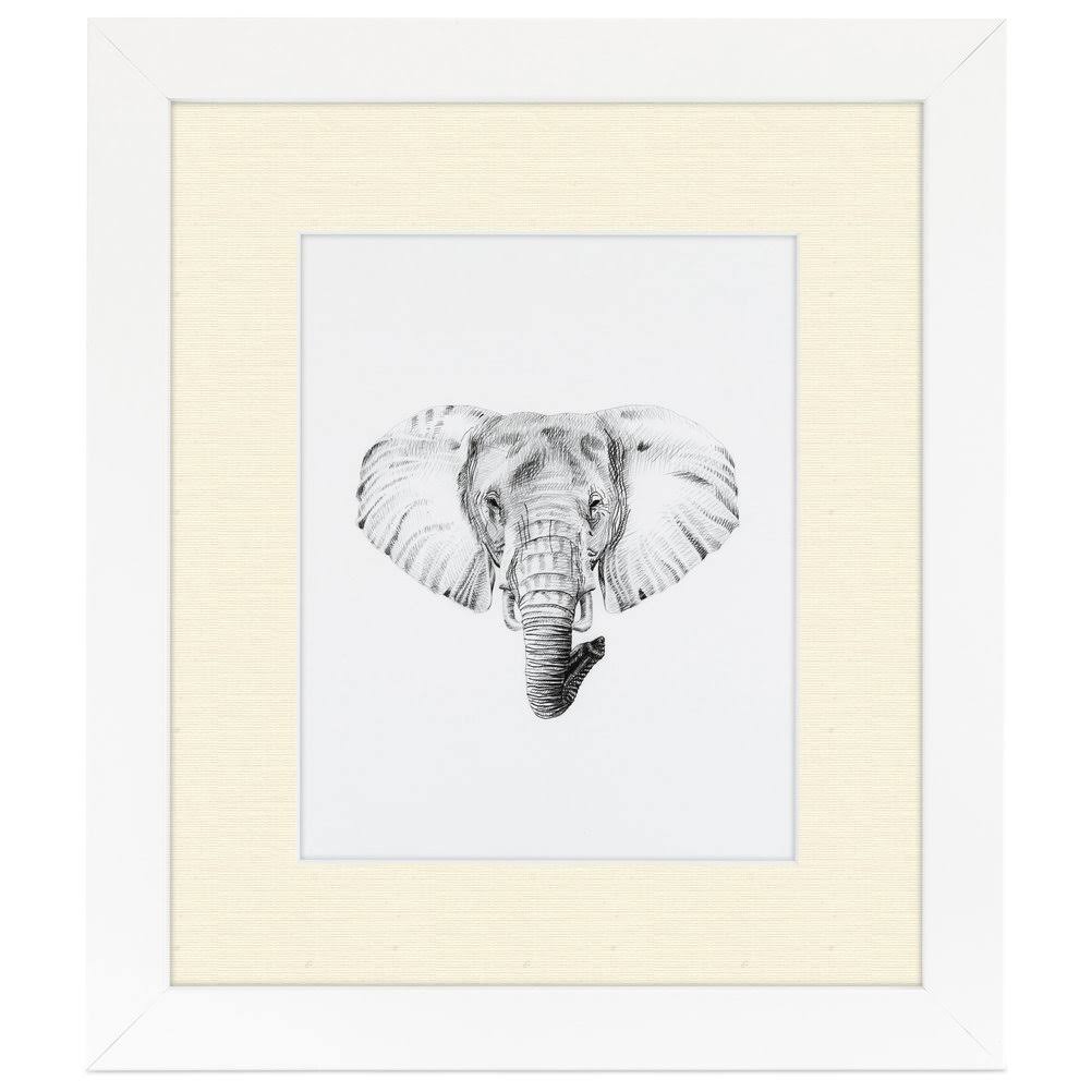 11" x 14" Matte Single Picture Frame in White ArtToFrames Mat Color: Ivory