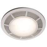 Nutone 8664RP - 100 CFM Fan/Light with Glass Lens