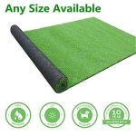 Goasis Lawn Artificial Turf Grass Lawn, Realistic Synthetic Grass Mat, Indoor Outdoor Garden Lawn Landscape for Pets,Fake Faux Grass Rug with