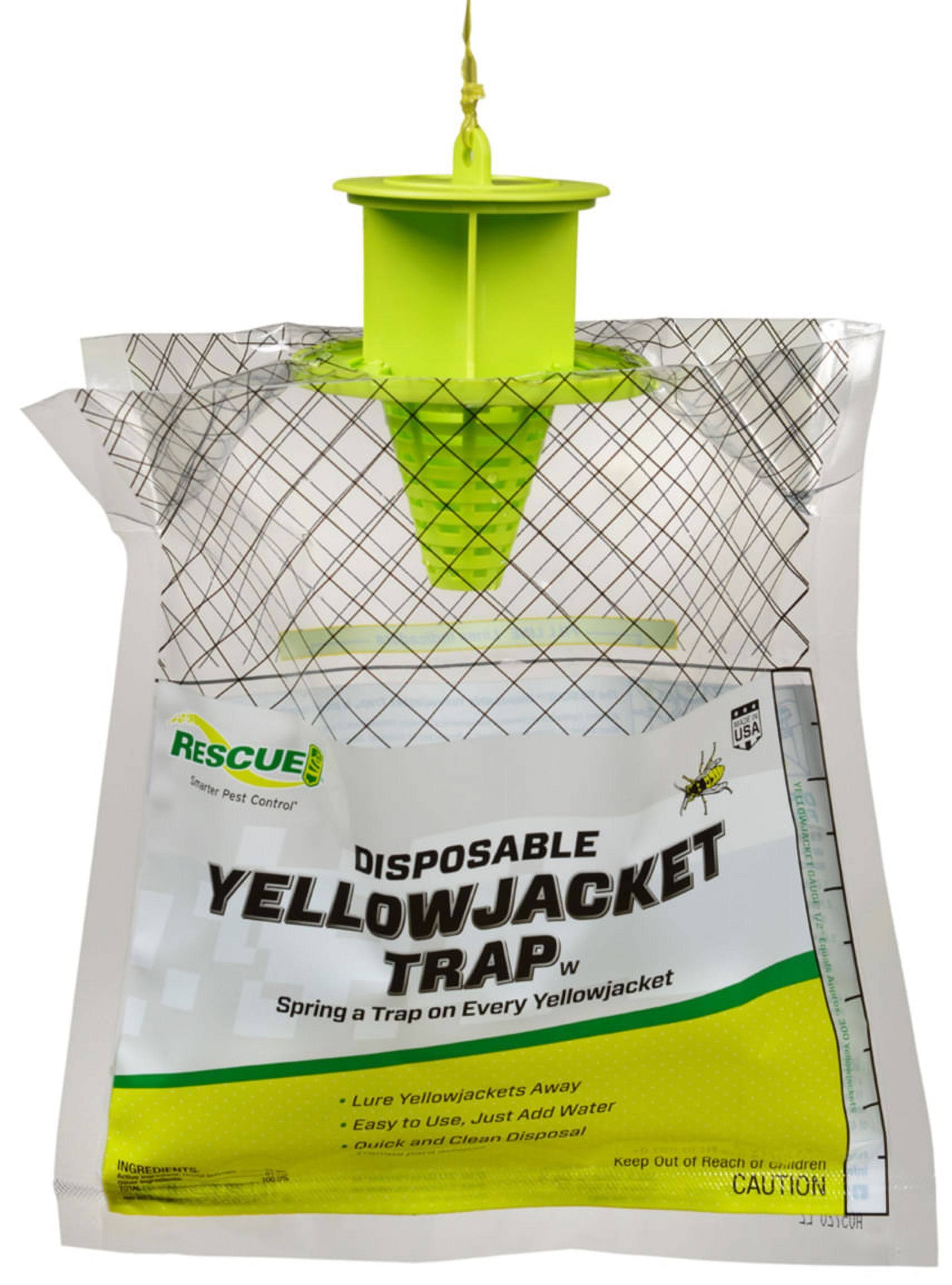 3c88db05a3e9484b47868a7873f6f100f373d956c89413b4949c1d5132b0d639.jpg Sterling Rescue Non-Toxic Disposable Yellowjacket Trap - Image 1