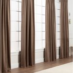 Chanasya Velvet Blackout Window Curtain Panel Pair (Set of 2) - W52 x H63 Inches - Taupe