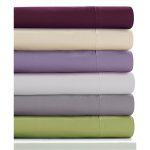 Tribeca Living 350 Thread Count Cotton Percale King Pillowcases - White