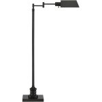 Jenson Modern Pharmacy Floor Lamp Dark Bronze Adjustable Metal Head for Living Room Reading Bedroom Office - Regency Hill
