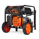 WEN GN5602X 5600-Watt Portable Generator. Electric Start. 224cc. Transfer-Switch and RV-Ready with Co Shutdown Sensor-Instock