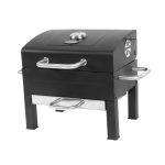 Expert Grill Premium Portable Charcoal Grill Black and Stainless Steel