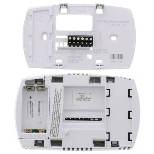 3dc121372b8dbc68fda4a74a443fe1d0220648f04f55a556a104651ab20ba79a.jpg Honeywell TH6110D1021 FocusPRO Programmable Thermostat - Image 1