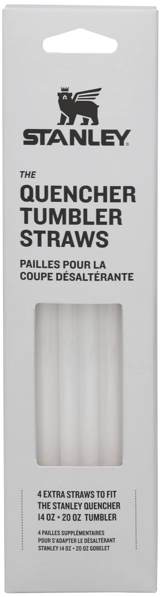 3dd074863bc8c15d3d71bccd7cdf0ba4e48fd4551201e77c43340500ea16a6ed.jpg Stanley Adventure Quencher 14 oz to 20 oz Tumbler Straws 4 Pack - Image 1