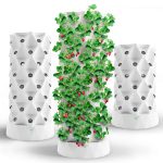 Nutraponics Hydroponics Tower - Hydroponics Growing System for Indoor Herbs, Fruits and Vegetables - Aeroponic Tower with Hydrating Pump, Timer, Adapt