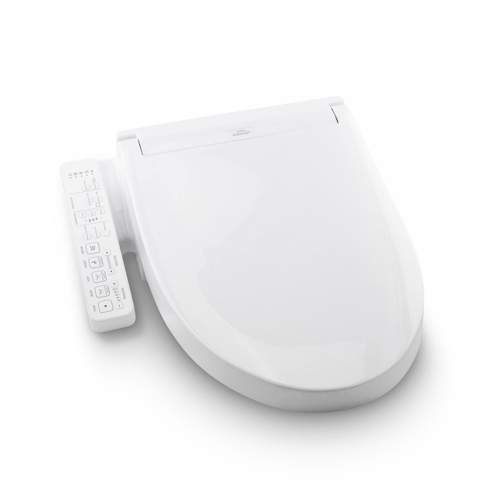 3ddd66a58477981f1d6a91be6269635892853b55f5706006d505b0aa764951d7.jpg Toto SW3074#01 C2 Washlet Elongated Bidet Toilet Seat in Cotton - Image 1