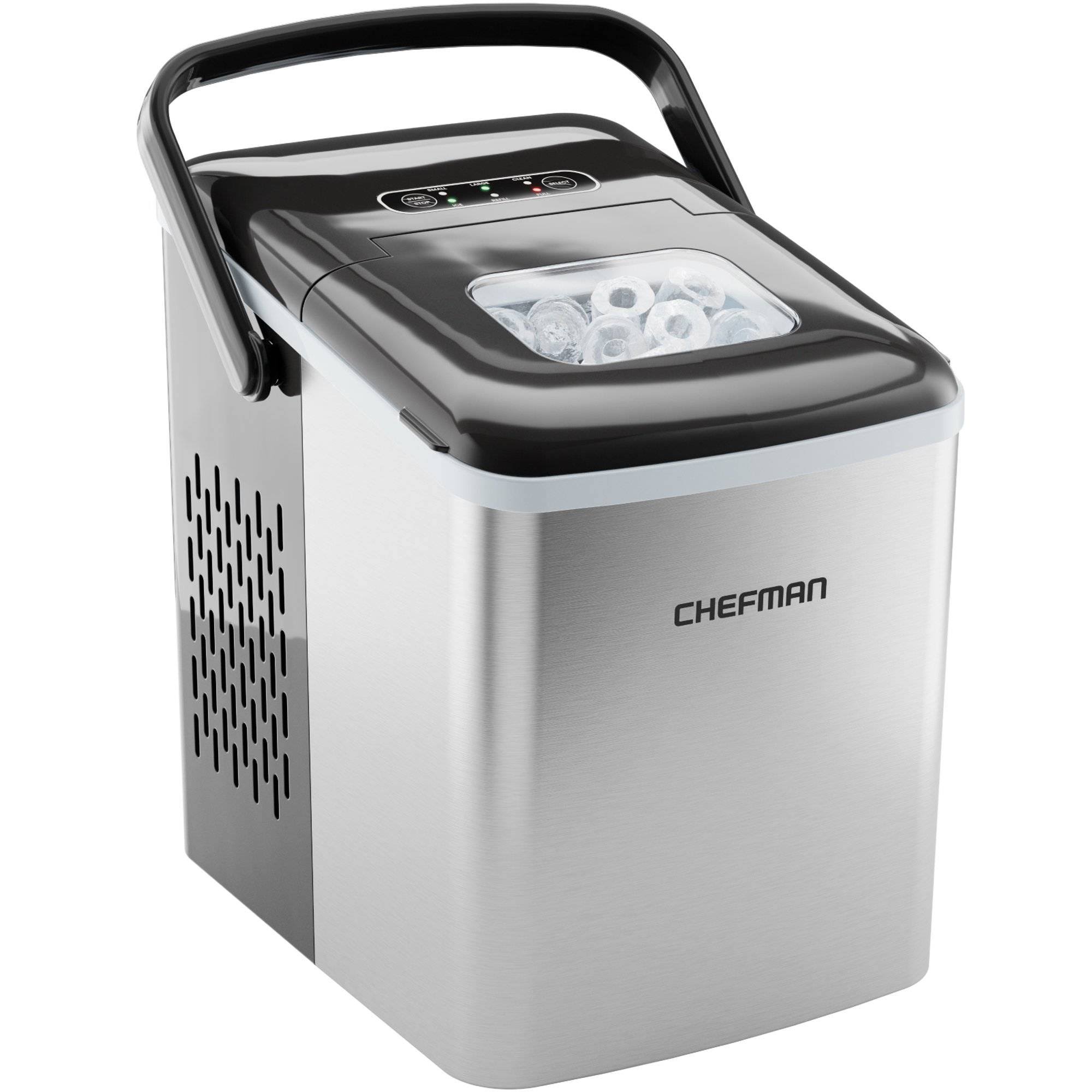 3e2103e65c9436bf9a0846787beabb9379d6f16a565e56d0b5ea6c9183961c23.jpg Portable Dual Size Countertop Ice Machine - Iceman Ice Maker - Image 1