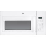 GE JVM3160 1000W Built-In Microwave Hood Combo - 1.6 cu ft - White