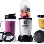 Magic Bullet Blender, Small, Silver, 11 Piece Set MBR-1101