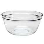 Mainstays Glass Mixing Bowl, 4 Quart, Clear