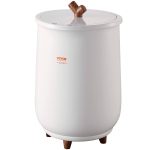 VEVOR Towel Warmer Bucket, 20L Large Towel Warmer for Bathroom, Auto Shut Off Towel Heater with 4-Level Timer Fits Up to Two 40"x70" Oversized
