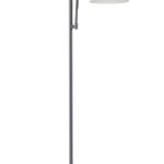 Mainstays Silver Combo Floor Lamp with Adjustable Reading Lamp - 72 ft