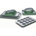 Caraway 11-Piece Nontoxic Ceramic Bakeware Set Sage