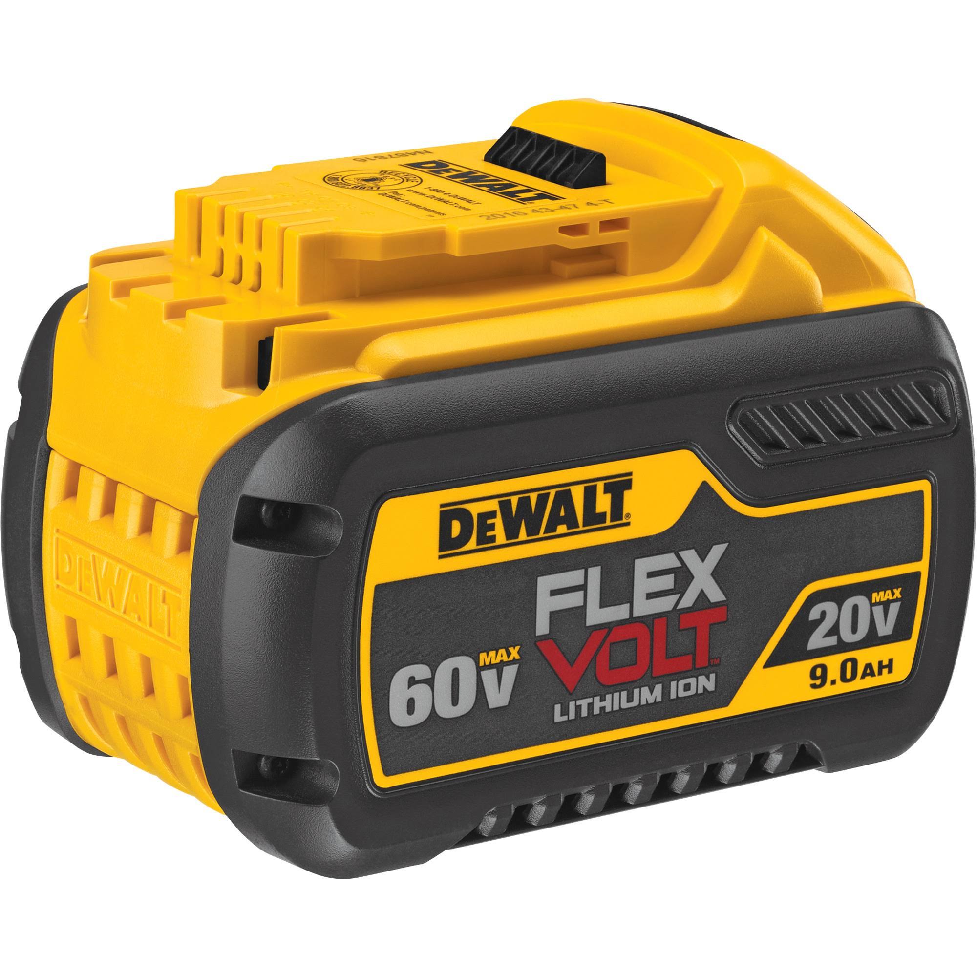 3ebe9cfa6d45a19f803f0e15bac0cb1239edfbc4374e1e77787ac1b182eefa4c.jpg DeWalt Battery DCB609 FLEXVOLT 20V / 60V Max - Image 1