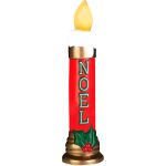 Gemmy Blow Mold Candle Outdoor Decor